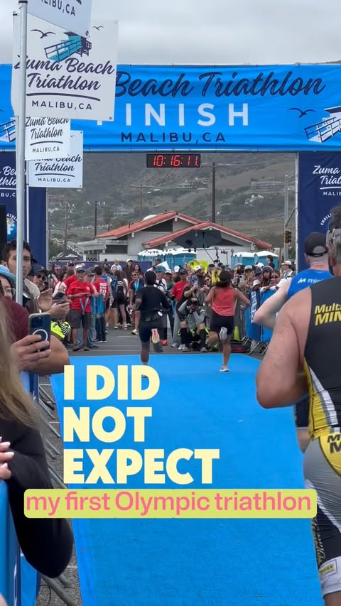 Instagram post by @rarax3 for Holafly. Caption reads: [...] triathlon in the books! Thank you....