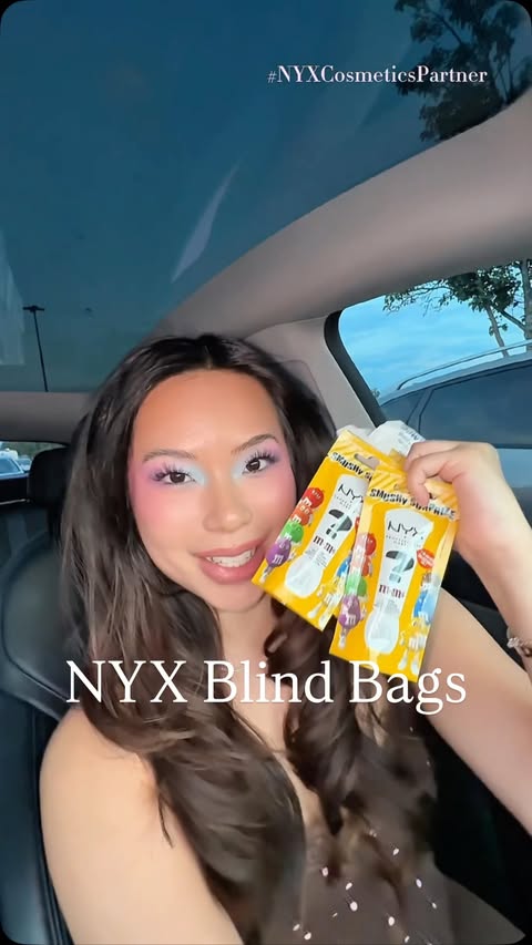 Instagram post by @christxiee for NYX Professional Makeup. Caption reads: [...] ! shop at @walmart now....