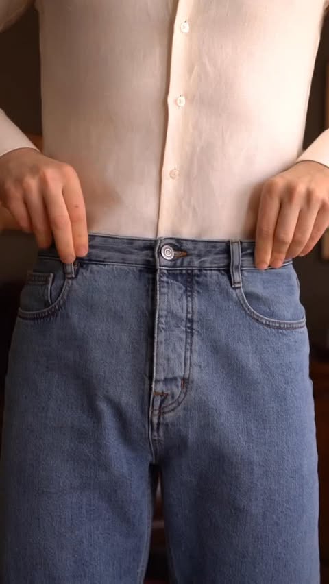 Instagram post by @huntervought for Proper Cloth. Caption reads: An easy way to make this outfit better. Don’t....