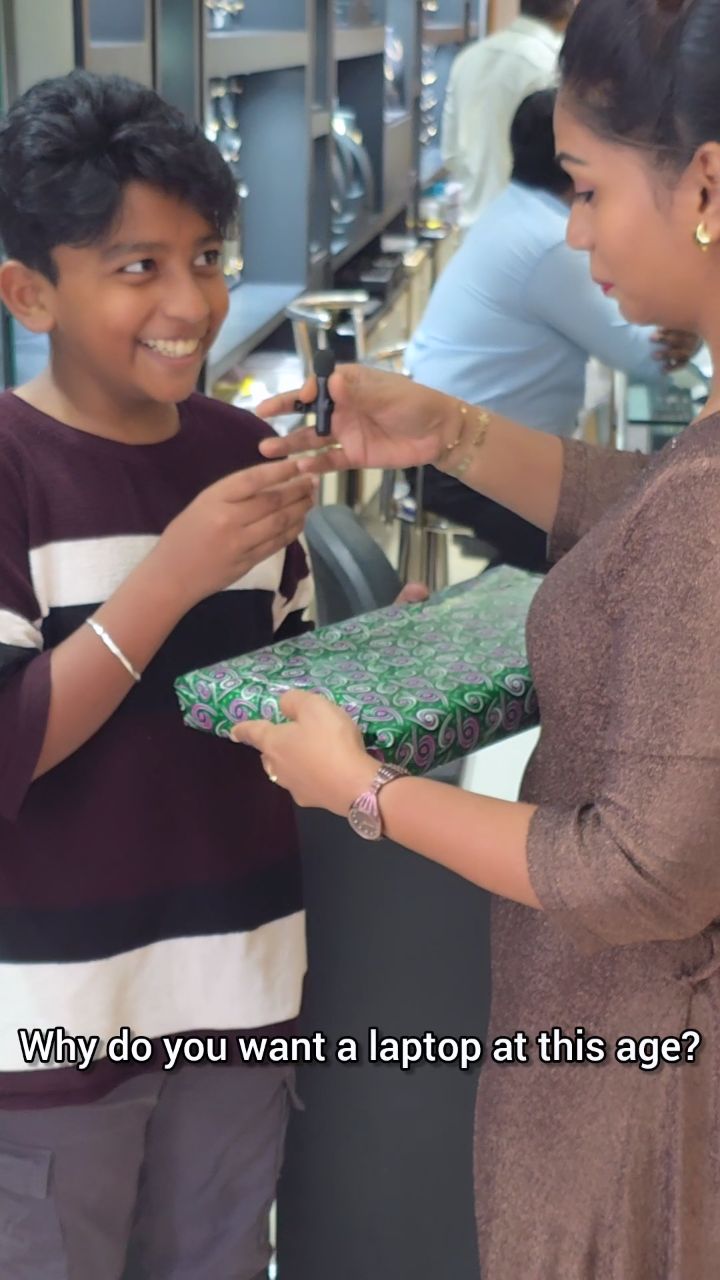 Instagram post by @preenaanuraj1 for XPPen. Caption reads: I wanted to gift my son something that would grow....