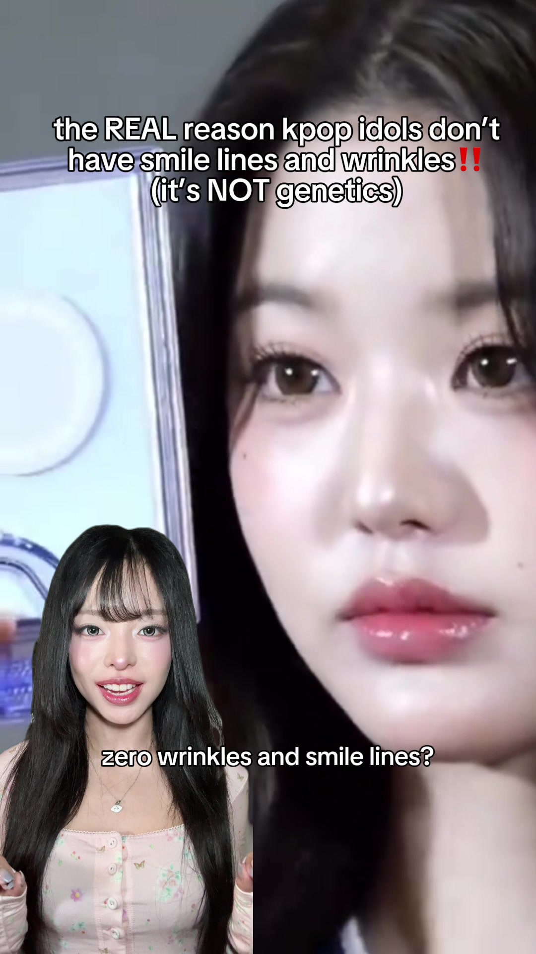 TikTok post by @meimonte1 for Beauty Of Joseon. Caption reads: [...] smile lines and wrinkles! 💗 @Beauty of....