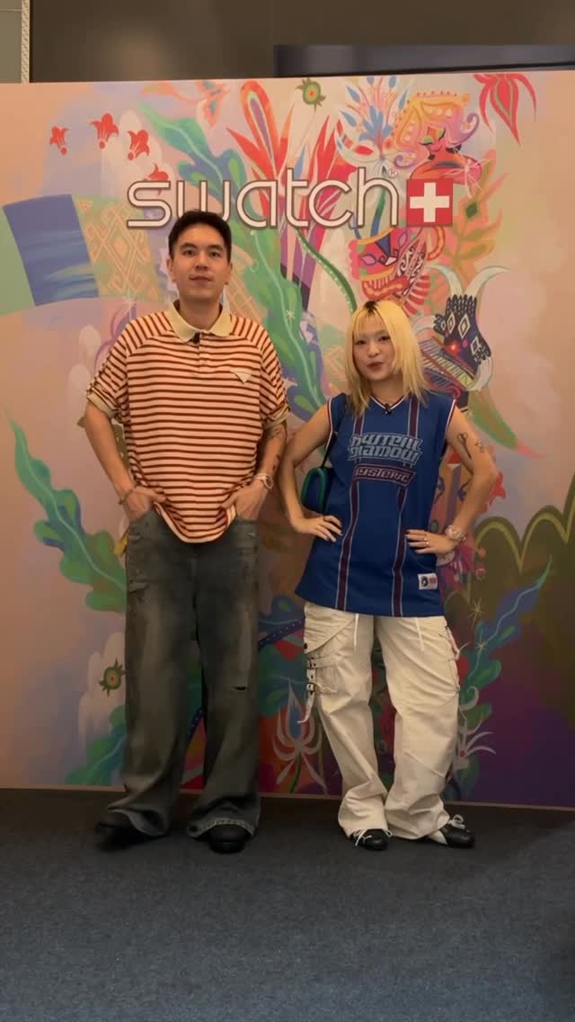 Instagram post by @kenthadi for Swatch. Caption reads: 😮🇮🇩 INDONESIA EXCLUSIVE
@swatch_id in....