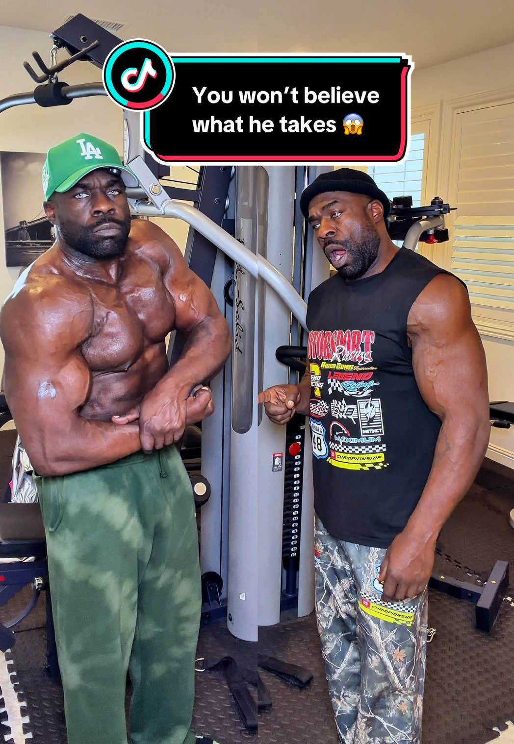 TikTok post by @realkalimuscle for Goli. Caption reads: @Goli® Nutrition has a secret supplement to get....