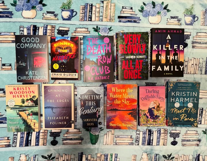 Instagram post by @stephreadsit for Harper Books. Caption reads: [...] @kate.christensen100 Pub: 6/16 @harperbooks....