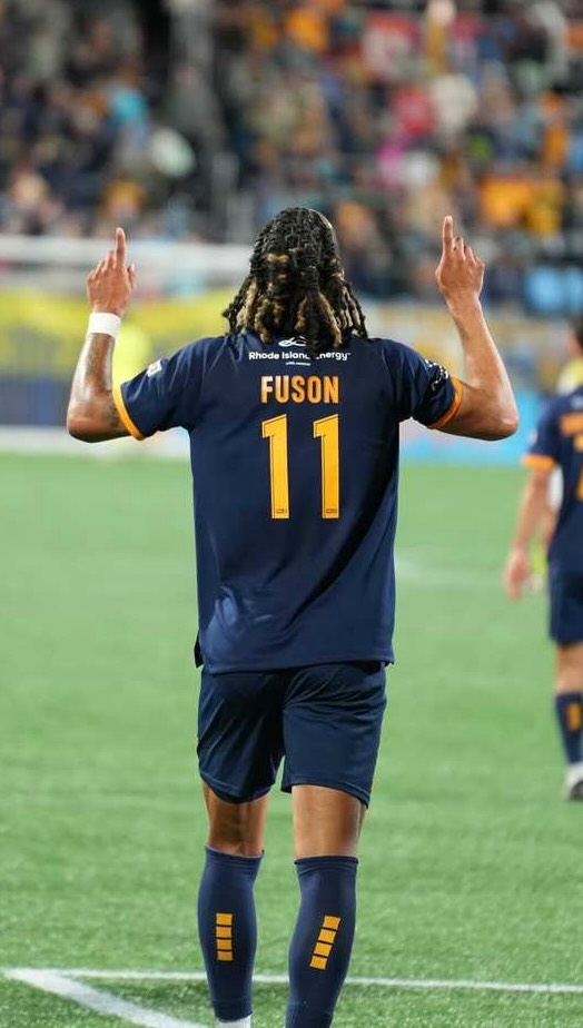 Instagram post by @rhodeislandfc for Capelli Sport. Caption reads: [...] double our lead ✌️ #WickedGoodGoal |....