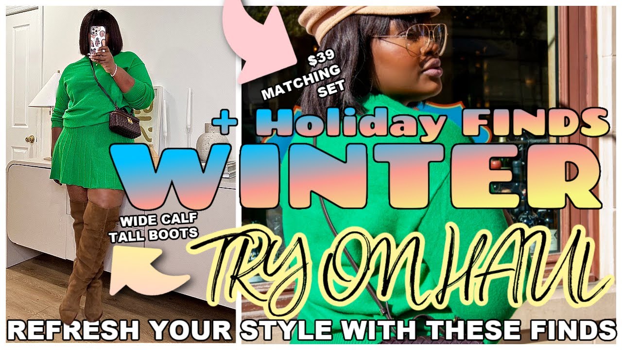 YouTube post by @SuppleChicTV for LIKEtoKNOW.it. Caption reads: Winter Haul 2025 | Fashion + Home Finds You’ll....