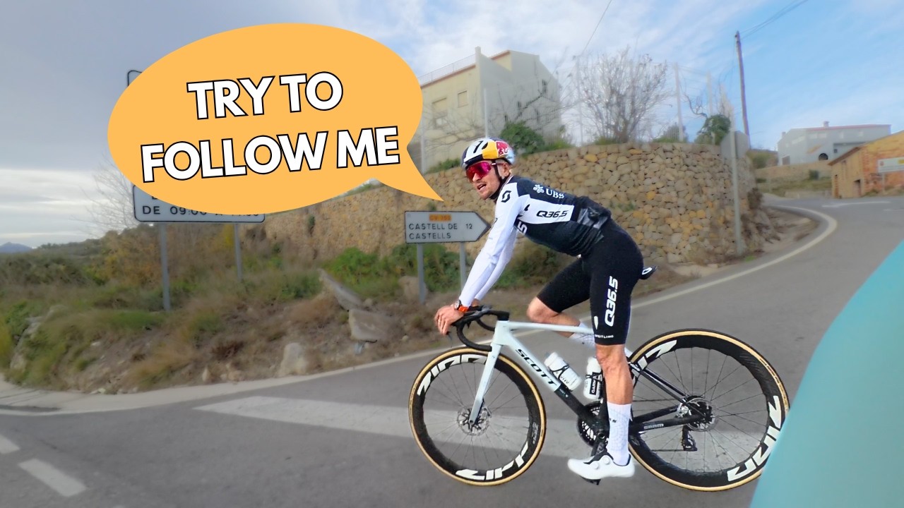 YouTube post by @artem4ik19 for Siroko. Caption reads: ON THE LIMIT with TOM PIDCOCK.