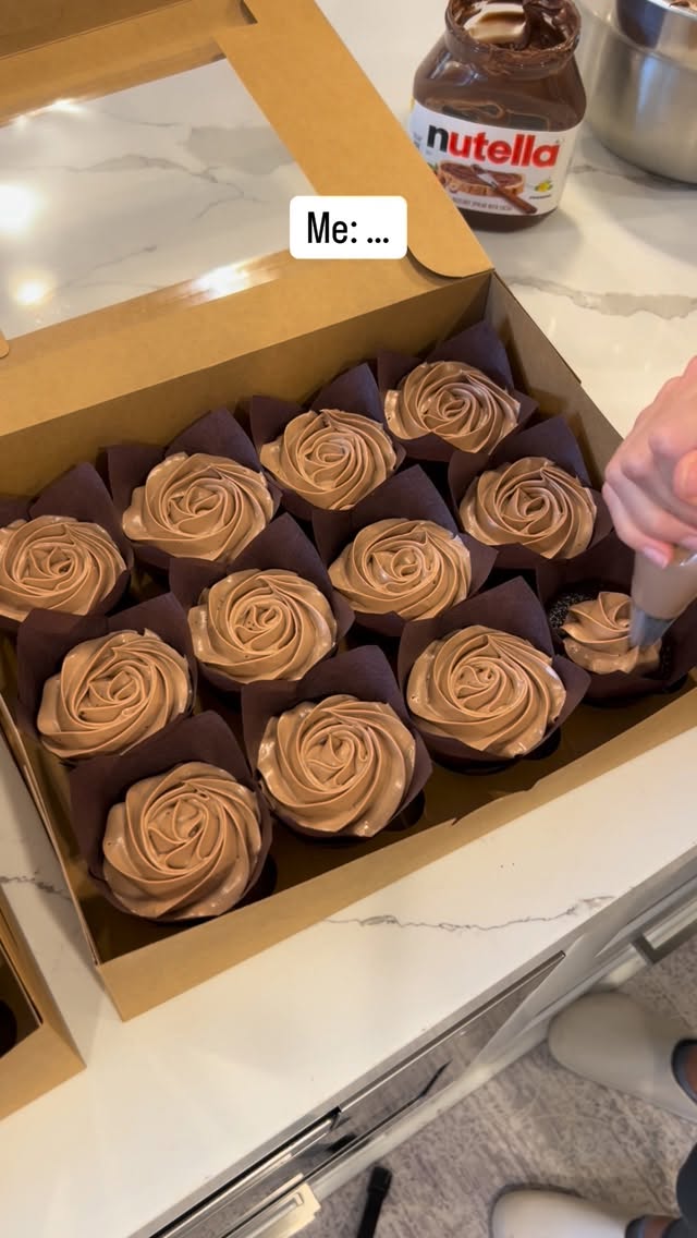 Instagram post by @whiskworthtasting for Nutella. Caption reads: Does this answer the question? 🙃 

Just showing....