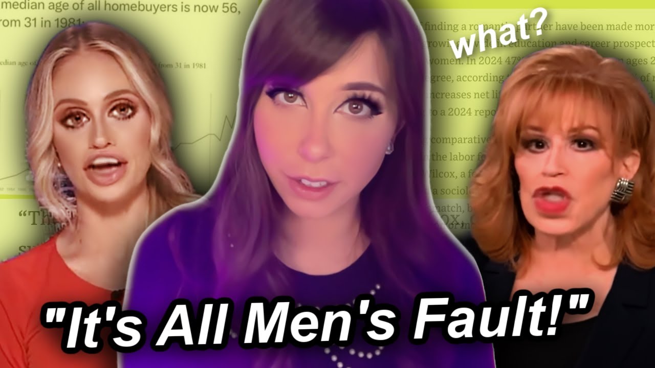 YouTube post by @Shoe0nHead for Imgur. Caption reads: The Male Loser Epidemic.
