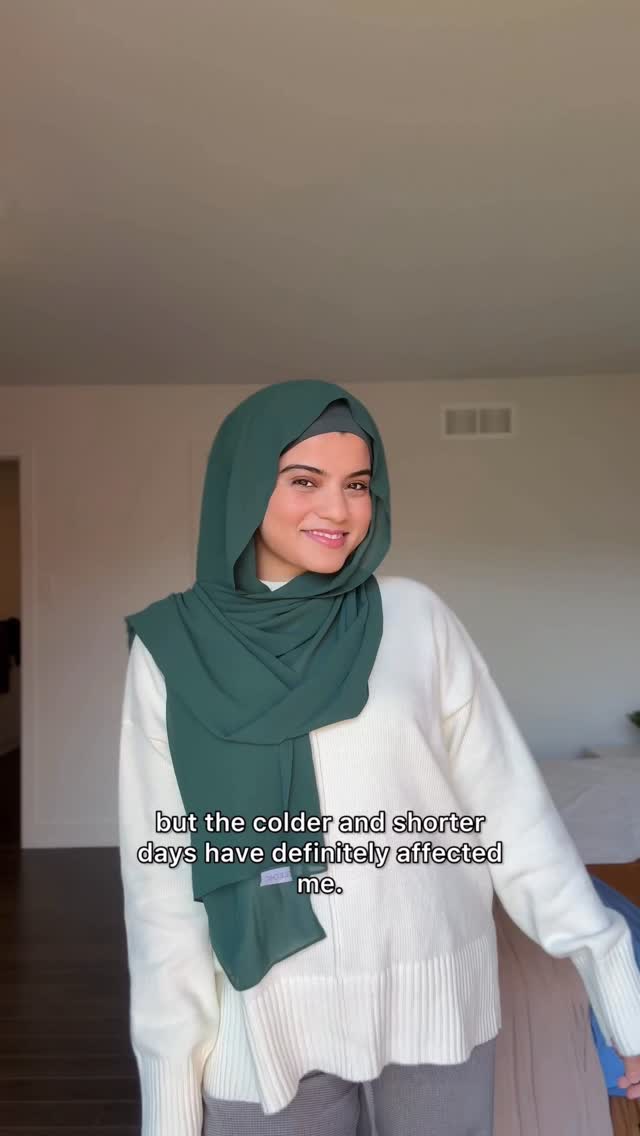 Instagram post by @saadia.ammad for VOILE CHIC. Caption reads: [...] rant in comments. All hijabs are from....