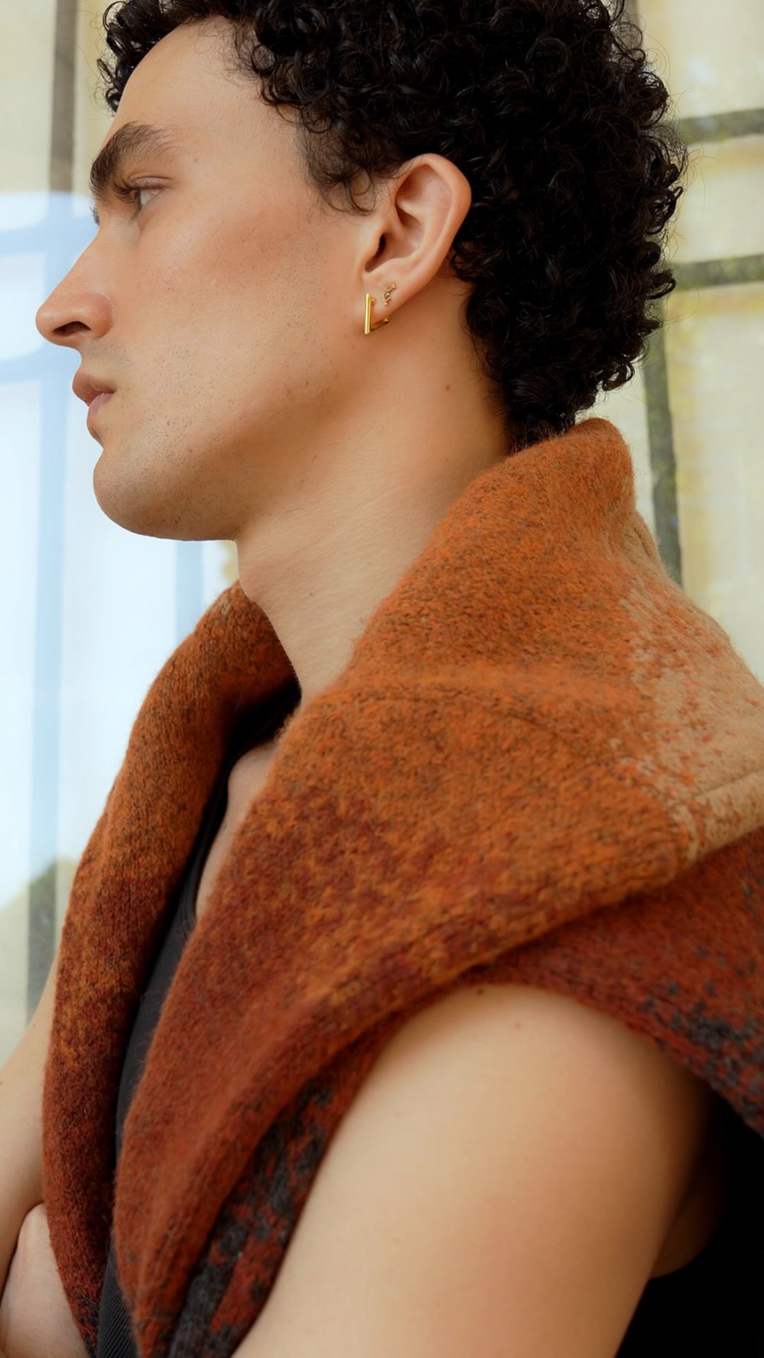 Instagram post by @realmariorusso for Instax. Caption reads: Fav accessory @instaxitalia....