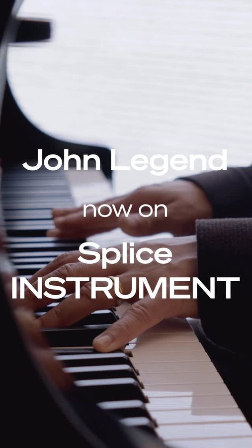Instagram post by @johnlegend for Splice. Caption reads: There’s nothing Ordinary about this. John Legend’s....
