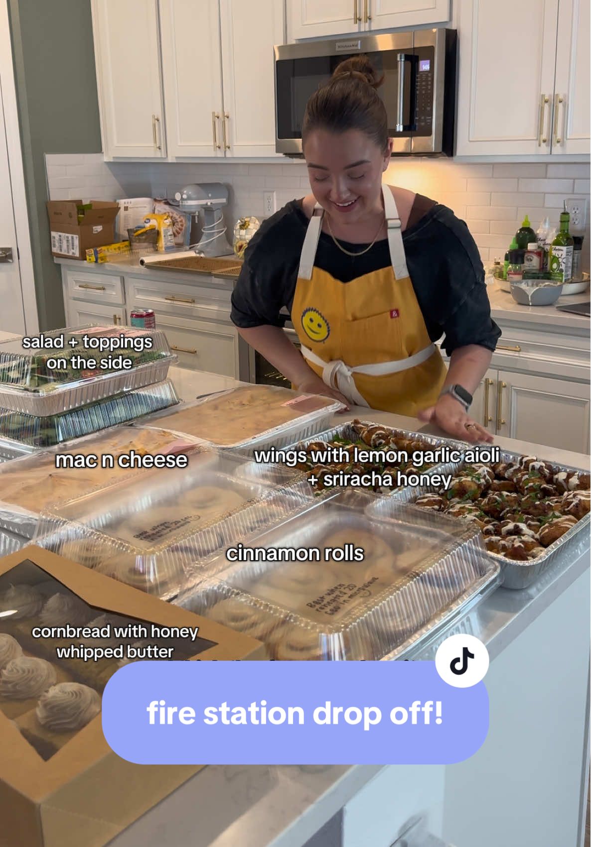 TikTok post by @skylar_toth for Scrub Daddy. Caption reads: [...] love and strength to their family.....