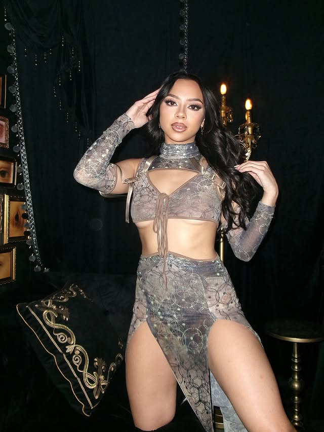 Instagram post by @christyawna for iHeartRaves. Caption reads: [...] moves + catches the light

thank you....