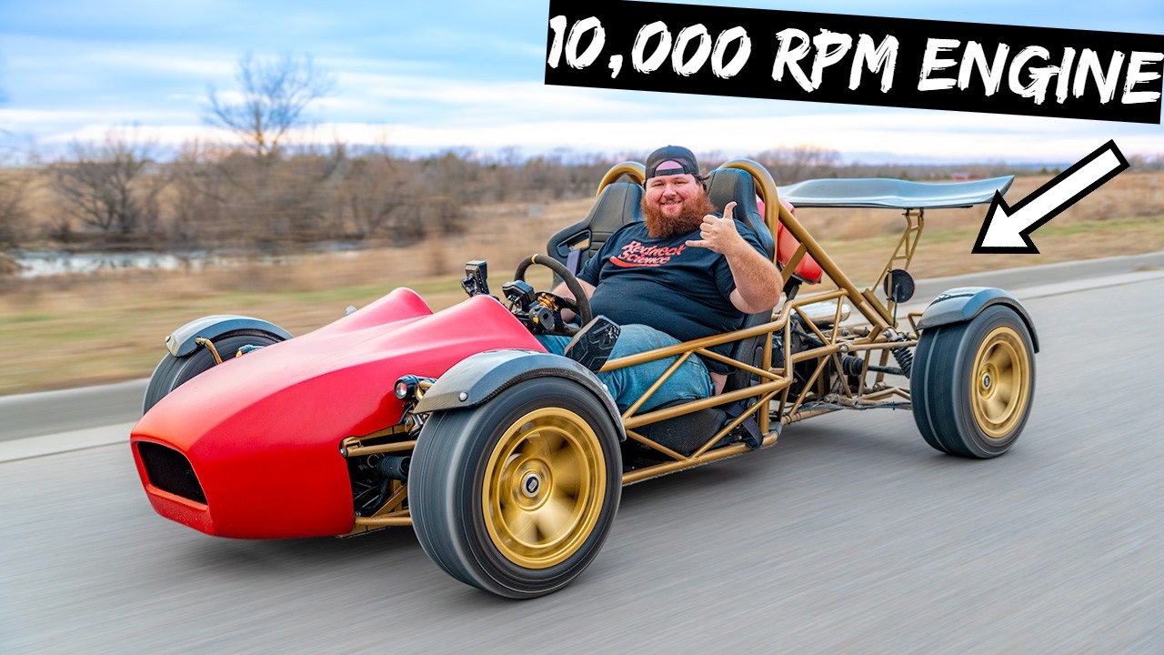 YouTube post by @WestenChamplin for DeleteMe. Caption reads: I Bought a Hayabusa Go-Kart.