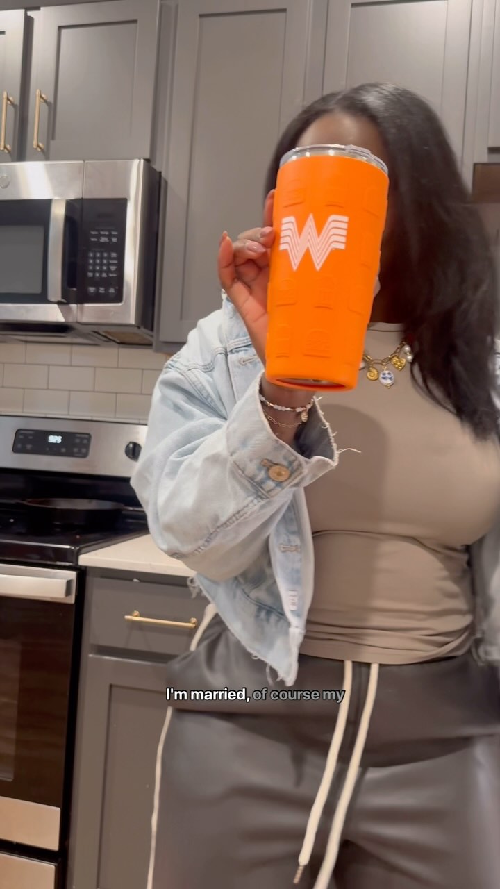 Instagram post by @theatxplug for Whataburger. Caption reads: Toasting to 75 years of @whataburger with my fun....