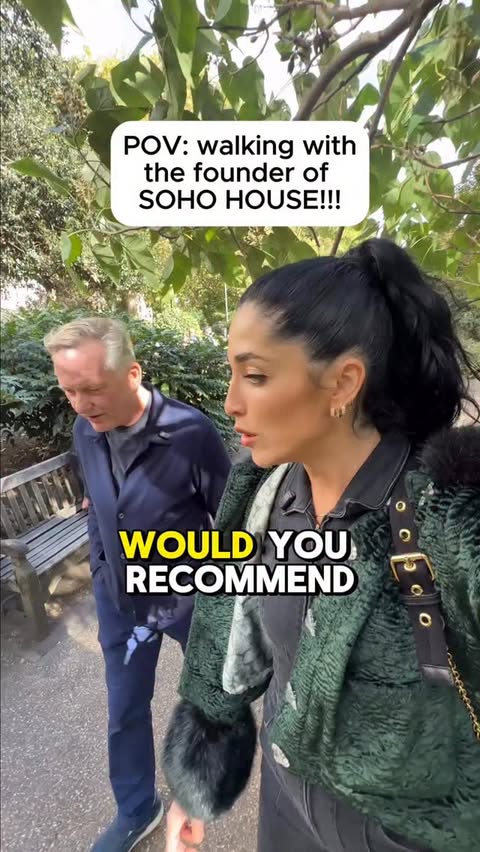 Instagram post by @tarakeeney for Soho House. Caption reads: The club with a 100,000 person waitlist! 🤯

Meet....