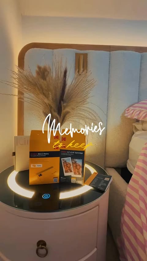 Instagram post by @momandkidlife for Kodak Photo Printer. Caption reads: [...] #ad #instantprint #photoprinting....