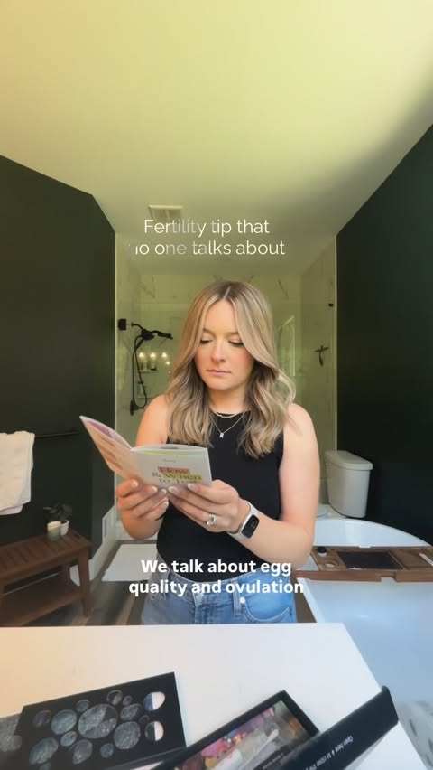 Instagram post by @infertilityfriends for Evvy. Caption reads: [...] the best time to do this for yourself.....