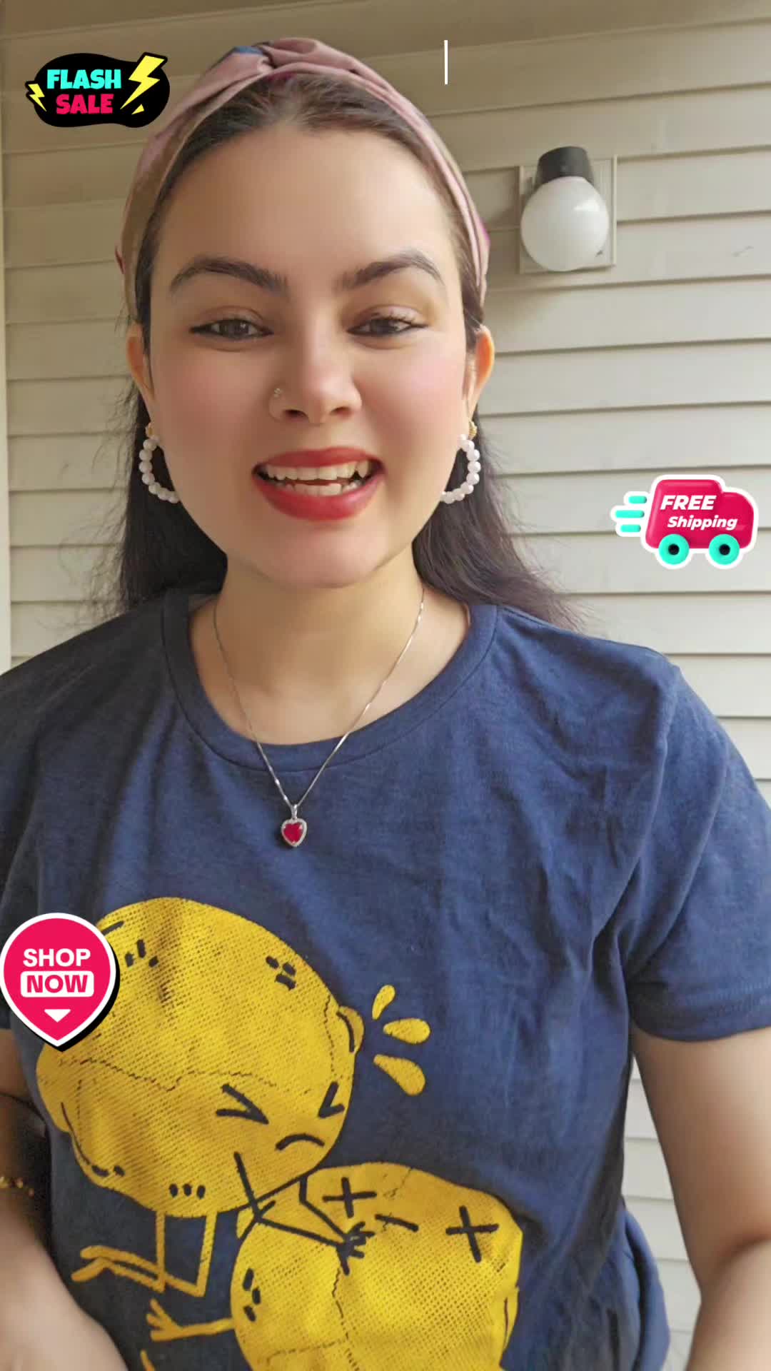 TikTok post by @gunngunn147 for Crazy Dog TShirts. Caption reads: [...] Printed T-shirt from crazy dog@Crazy Dog....