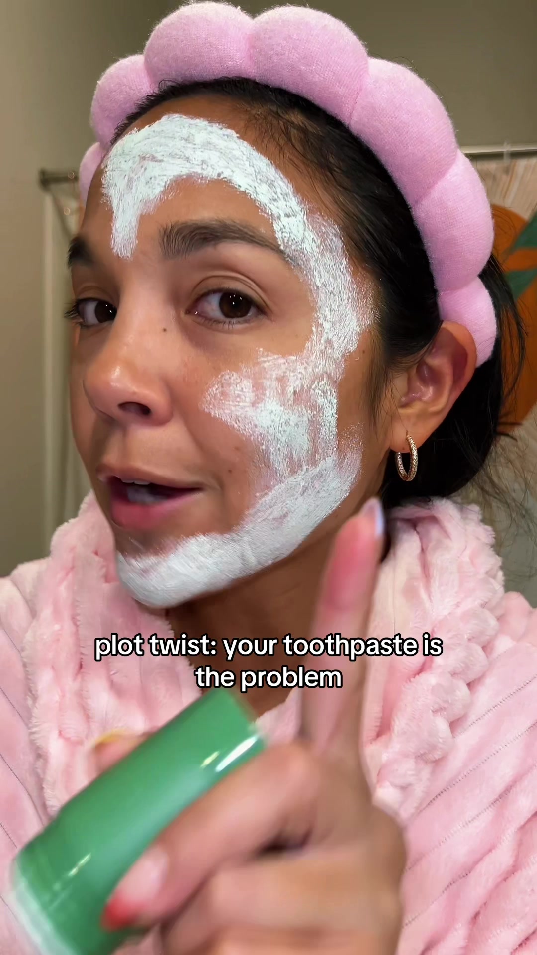 TikTok post by @shemademetryit for Nathan & Sons. Caption reads: [...] my toothpaste! This one from @@Nathan &....