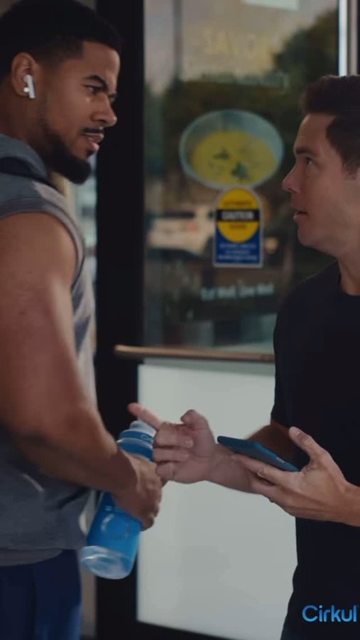 Instagram post by @julianhorton12 for Cirkul. Caption reads: [...] a dope Super Bowl commercial for....