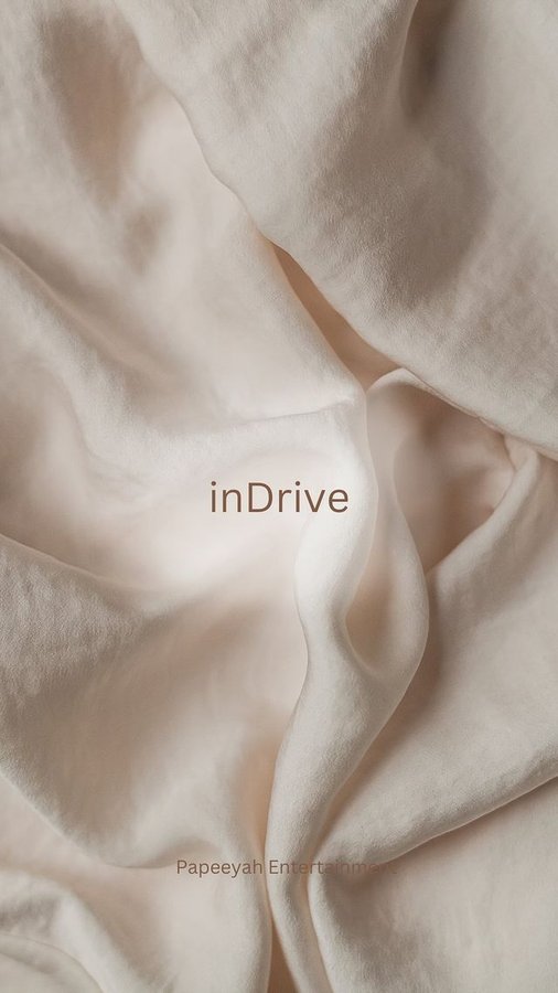 Instagram post by @papeeyah for inDrive. Caption reads: [...] have done the same thing? 😌 @indrive.ng has....