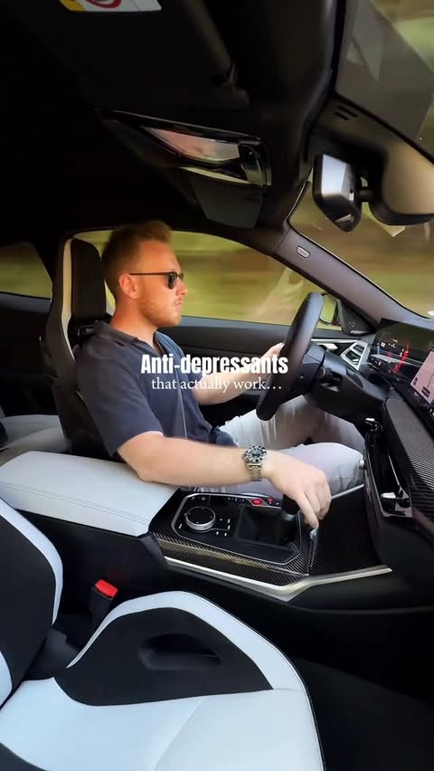 Instagram post by @the.mattbook for Bentley Motors. Caption reads: [Ad] Anti depressants that actually work 💊🏎️....