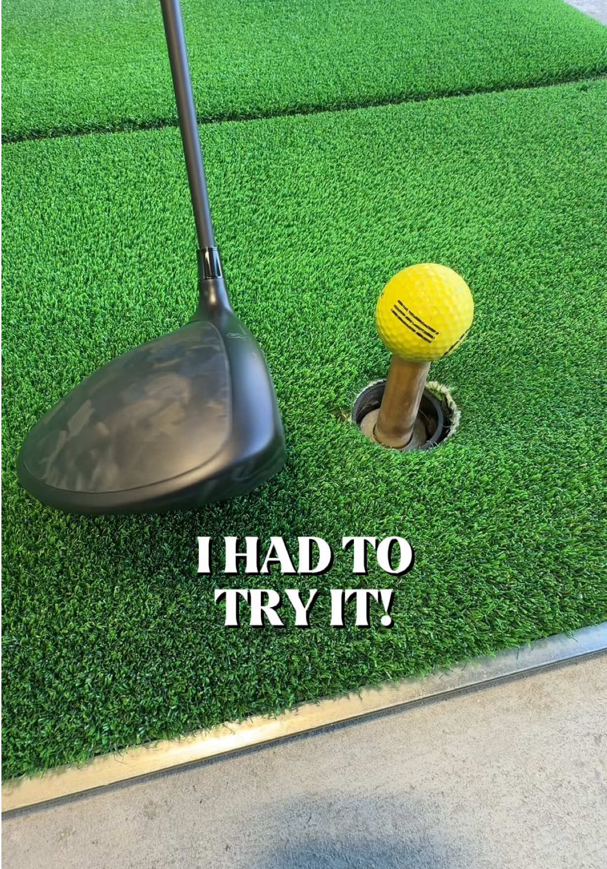 TikTok post by @welikegolf for VICE GOLF. Caption reads: [...] carbo, titanium face VGD01+ from Vice Golf....