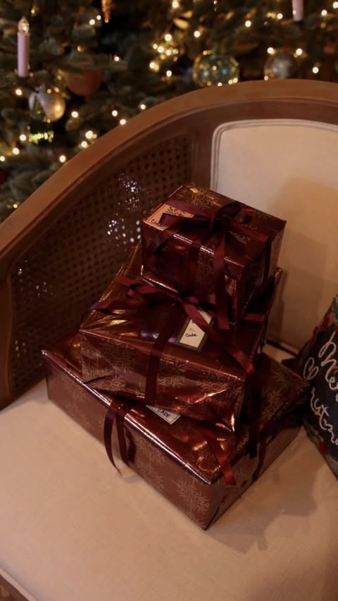 Instagram post by @xomacenna for Old Navy. Caption reads: the coziest gift guide for the homebody, the....