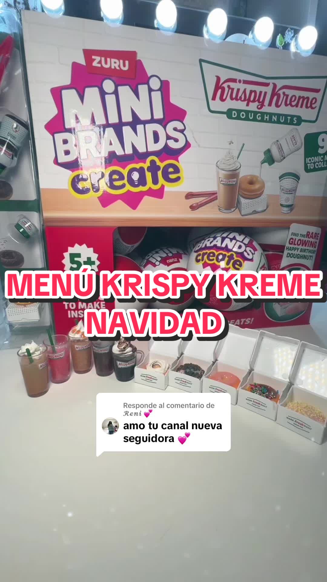TikTok post by @elmunditodeale for ZURU Toys. Caption reads: [...] #krispykreme #humor #parati  @ZURU Toys....