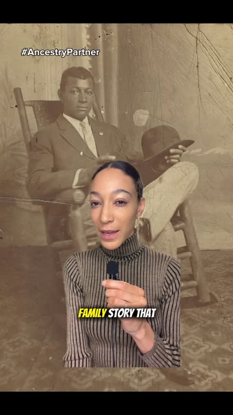 Instagram post by @creoleo for Ancestry. Caption reads: #AncestryPartner I pulled one record on @ancestry....