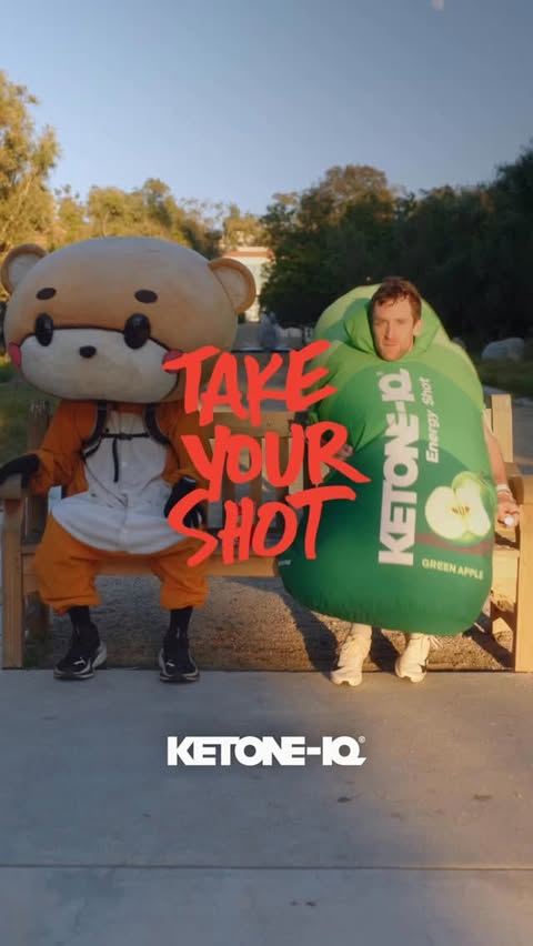 Instagram post by @iambearsun for Ketone-IQ. Caption reads: Whether you’re running cross country or just....