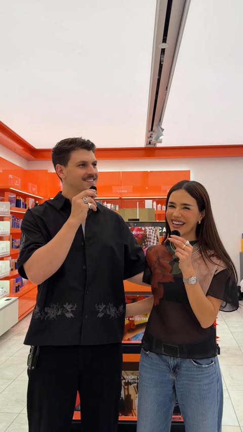 Instagram post by @theroject for Mecca Cosmetica. Caption reads: The @meccacosmetica holiday gifts have officially....