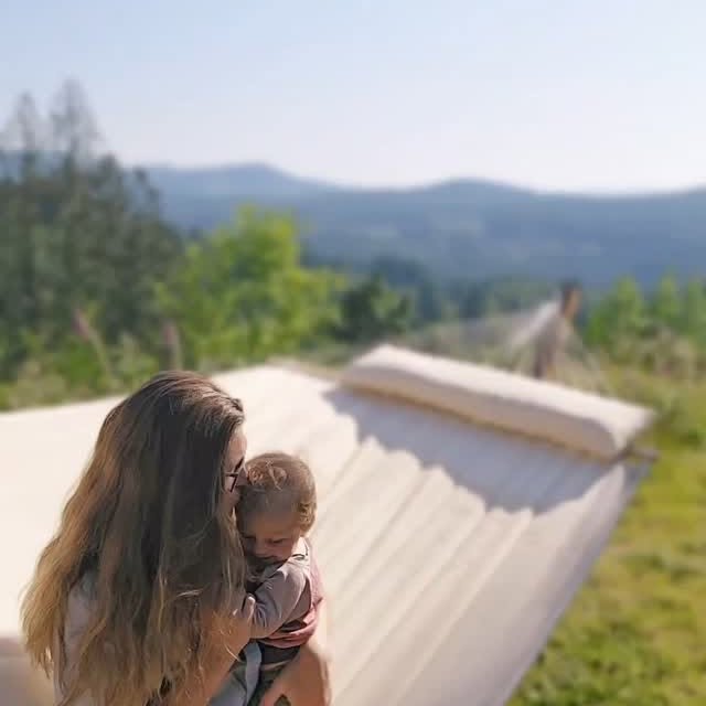 Instagram post by @letstalkbabywearing for The Mumsie. Caption reads: [...] alone placing a baby inside. But with the....
