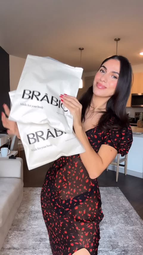 Instagram post by @israaodeh_ for Brabic. Caption reads: @brabic__official celebrates every women’s [...].