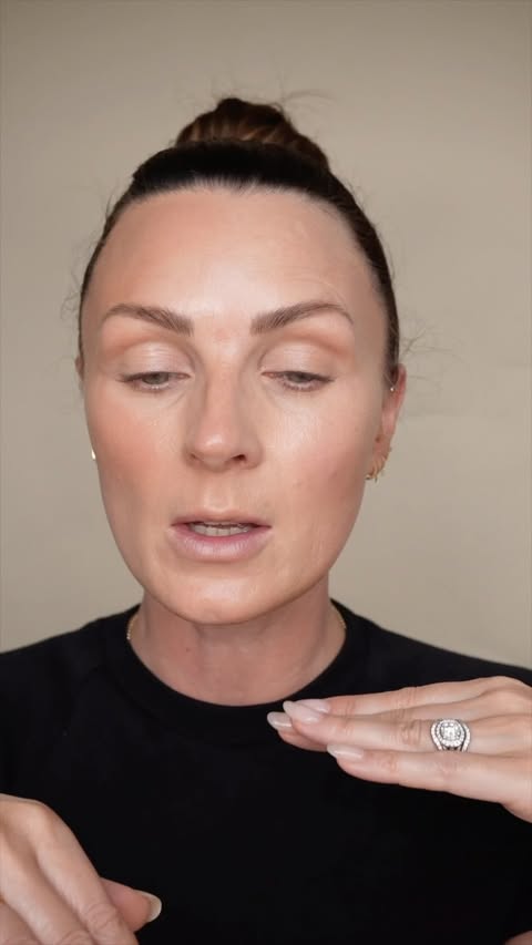 Instagram post by @nicolachapman for Milk Makeup. Caption reads: [...] contour and bronzer using the new....