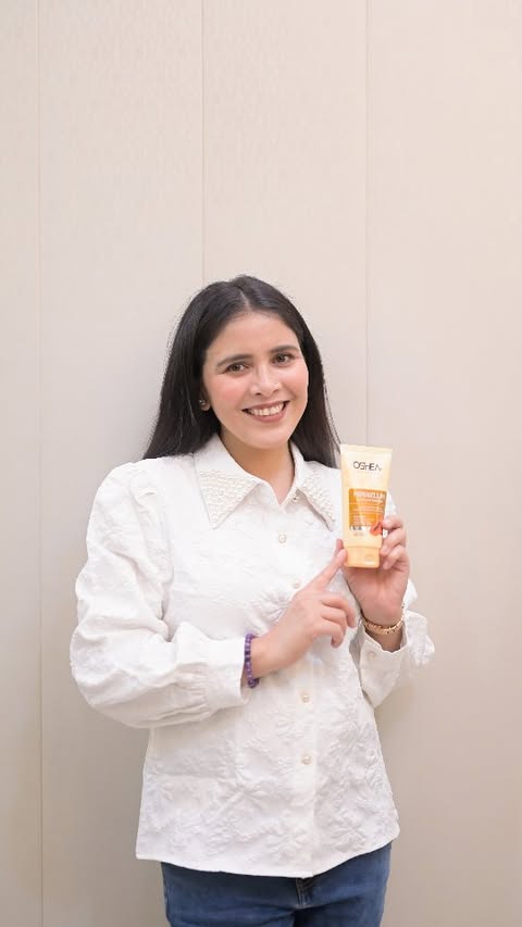 Instagram post by @deepshikhachaudhary17 for Oshea Herbals. Caption reads: [...] DIY fails 🙅‍♀️ Switch to Oshea Herbals....