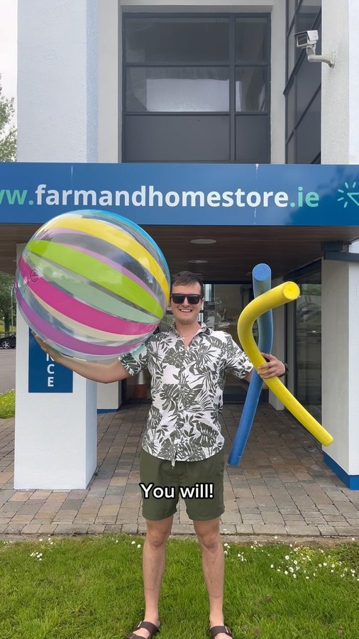 Instagram post by @kerry.cowboy for Farm & Home Store. Caption reads: Summer Sale is in full swing on....