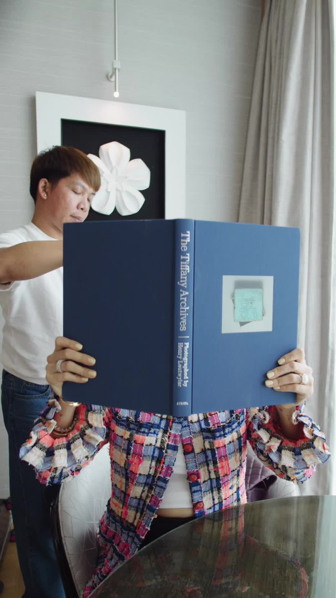 TikTok post by @lme85 for Tiffany & Co.. Caption reads: Love you back @Tiffany&Co. 🩵 thank you for this....