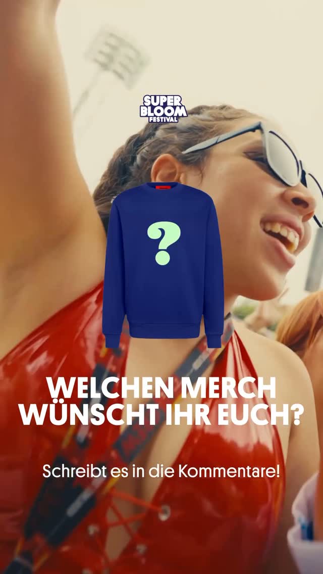 Instagram post by @superbloomde for Spreadshirt. Caption reads: Spread the word: @spreadshirt ist der offizieller....