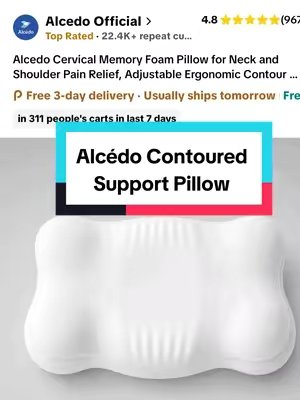 TikTok post by @feefee523 for Alcedo Health. Caption reads: @Alcedo Official 😴💤🛌🏾 #sleepsupport....