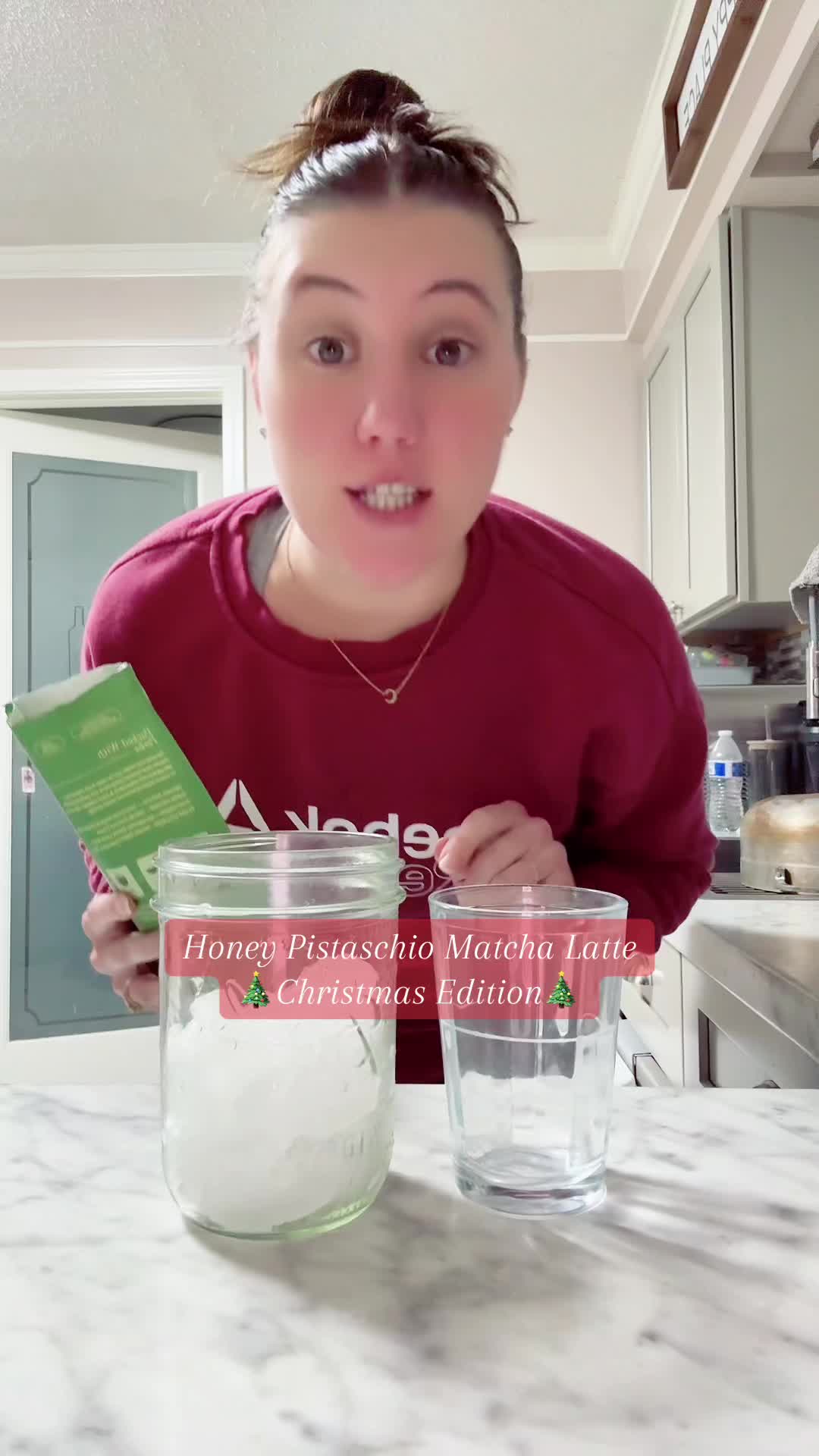 TikTok post by @sarabee91 for Clevr Blends. Caption reads: Who doesn’t love a pretty drink that tastes good?....
