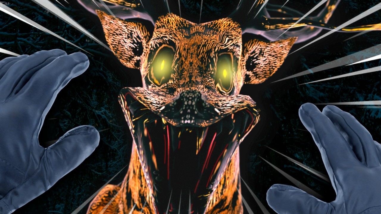 YouTube post by @shawcatDev for Brilliant.org. Caption reads: I'm (still) making an indie horror game.