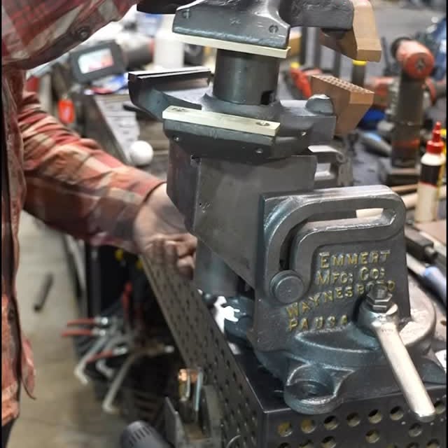 Instagram post by @makeeverythingshop for WD-40. Caption reads: Restoring and repairing old tools is something I....