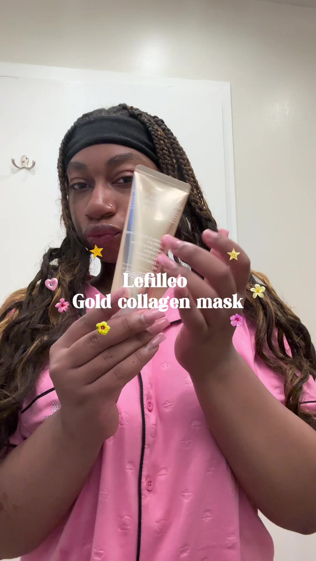 TikTok post by @diaryof.tasha for 4AM Marketing – Saebyeok Naesi. Caption reads: [...] on Amazon @lefilleo US @4AM Marketing –....
