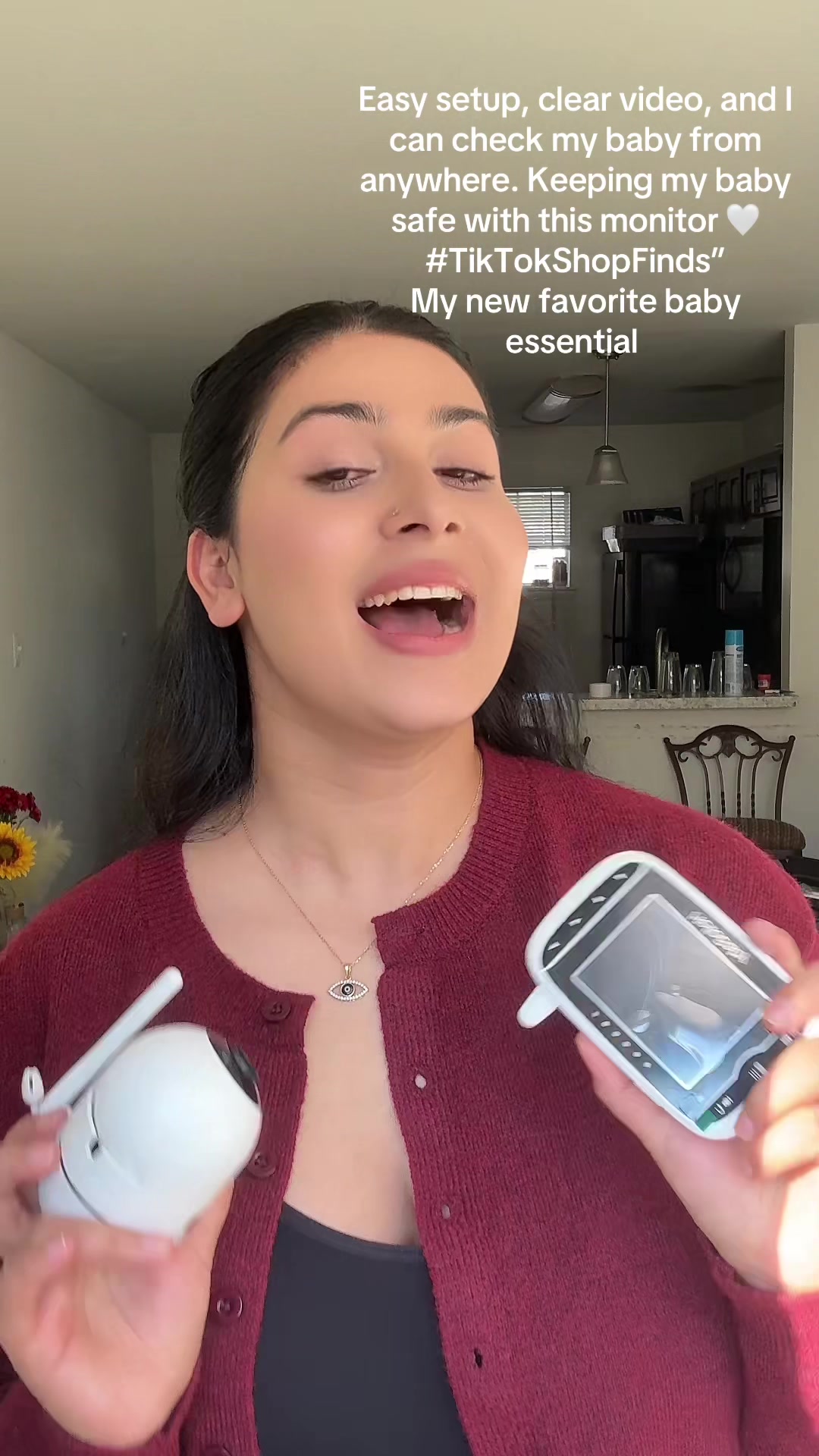 TikTok post by @shristioli7 for HelloBaby. Caption reads: [...] My new favorite baby essential @HelloBaby .