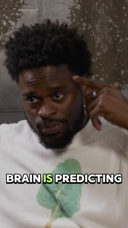 Instagram post by @joeholder for InsideTracker. Caption reads: 🧠 ⏰ Your brain can “time travel”—use that to....