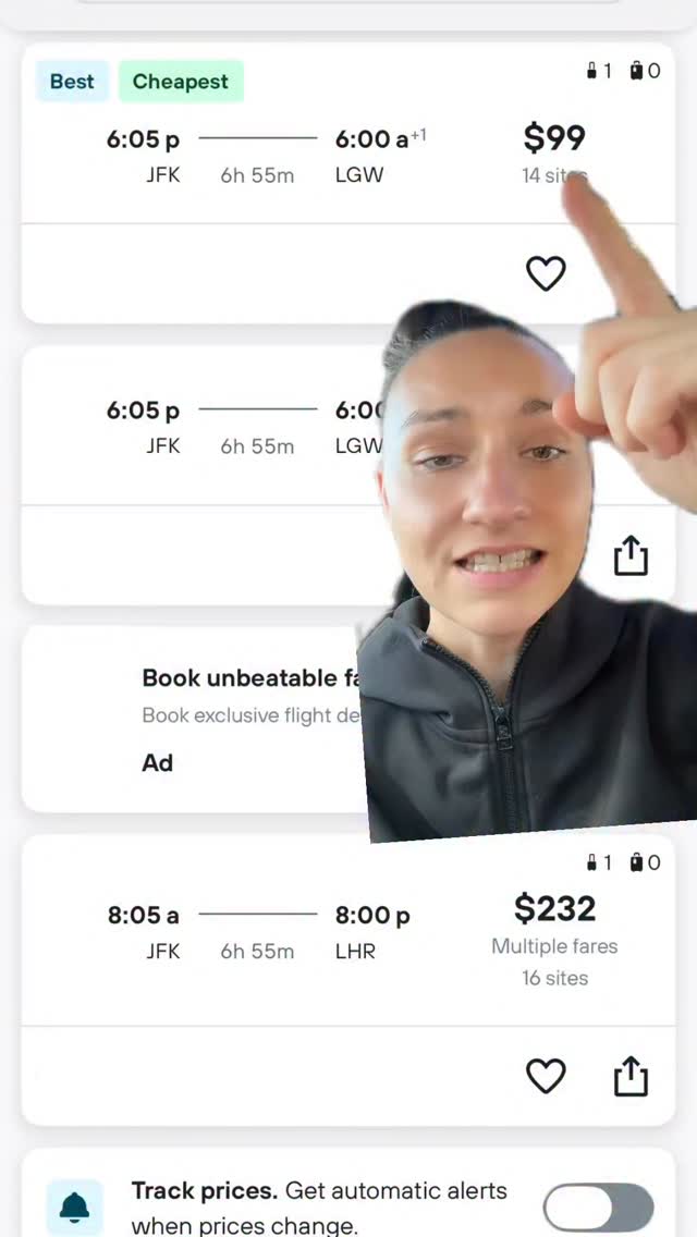 Instagram post by @more.monaee for KAYAK. Caption reads: [...] for $99… It’s not too good to be true @KAYAK....