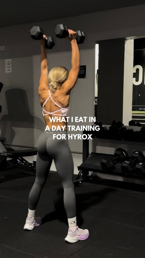 Instagram post by @debbiemillyard for MuscleFood.com. Caption reads: I get asked a lotttt to do a what I eat in a day....